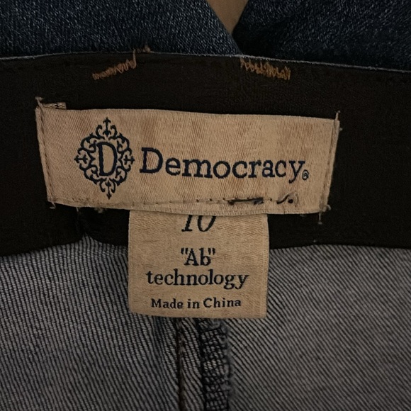 Democracy Ab Technology Jeans Size 10 - Picture 8 of 11